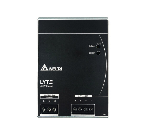 DRL-24V480W1AA Output 24V/20A (480W) Delta Power Supply